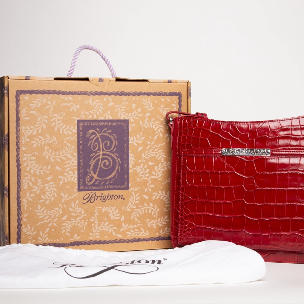 Brighton Red Shoulder Bag